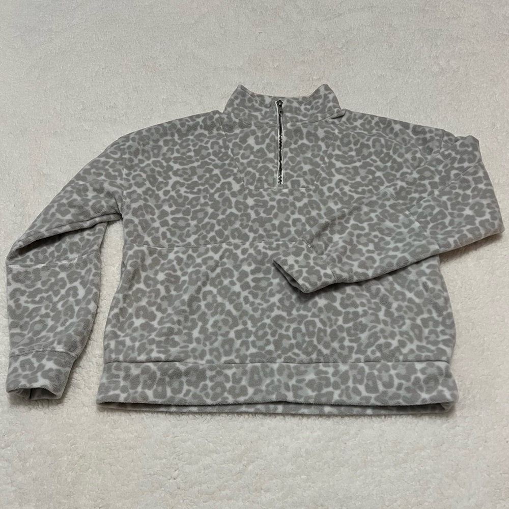 Hippie Rose half zip fleece.